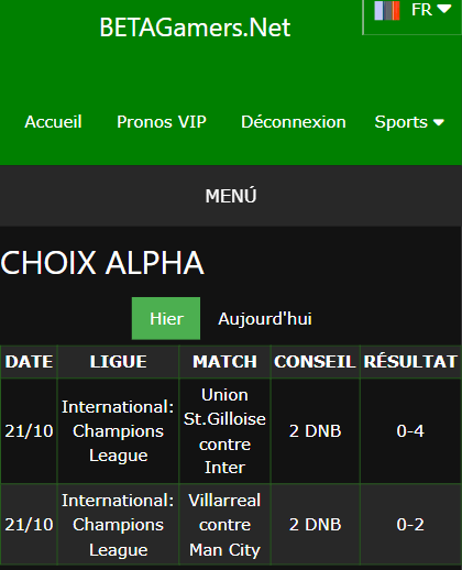 bulletins de paris gagnants