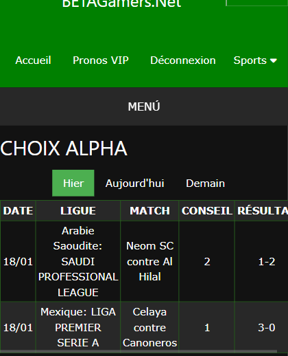 bulletins de paris gagnants